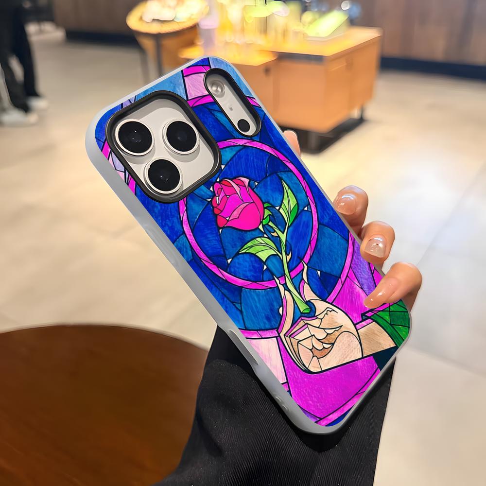 B-BeautyS And The B-Beast Phone Case For IPhone 17 Air 16 E 15 14 Plus 13 12 11 Pro Max Jelly 2 In 1 Protective Case