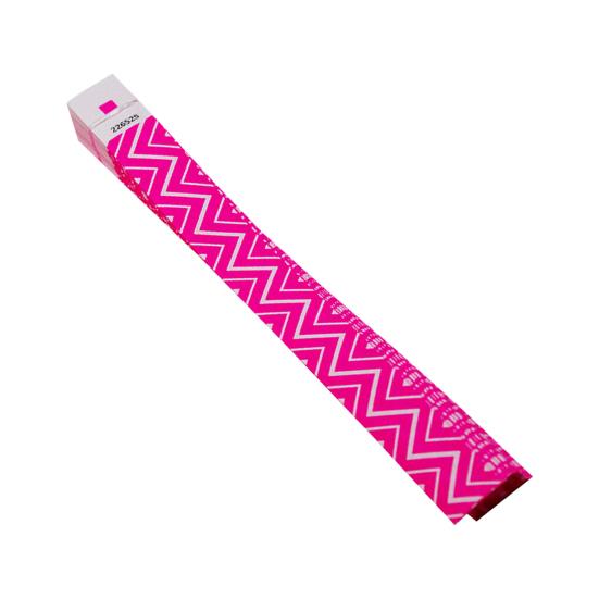 100 Pcs Disposable Paper Wristbands Fluorescent Adhesive Event Wrist Bands Party Favor ID Bracelets for Concerts Festivals