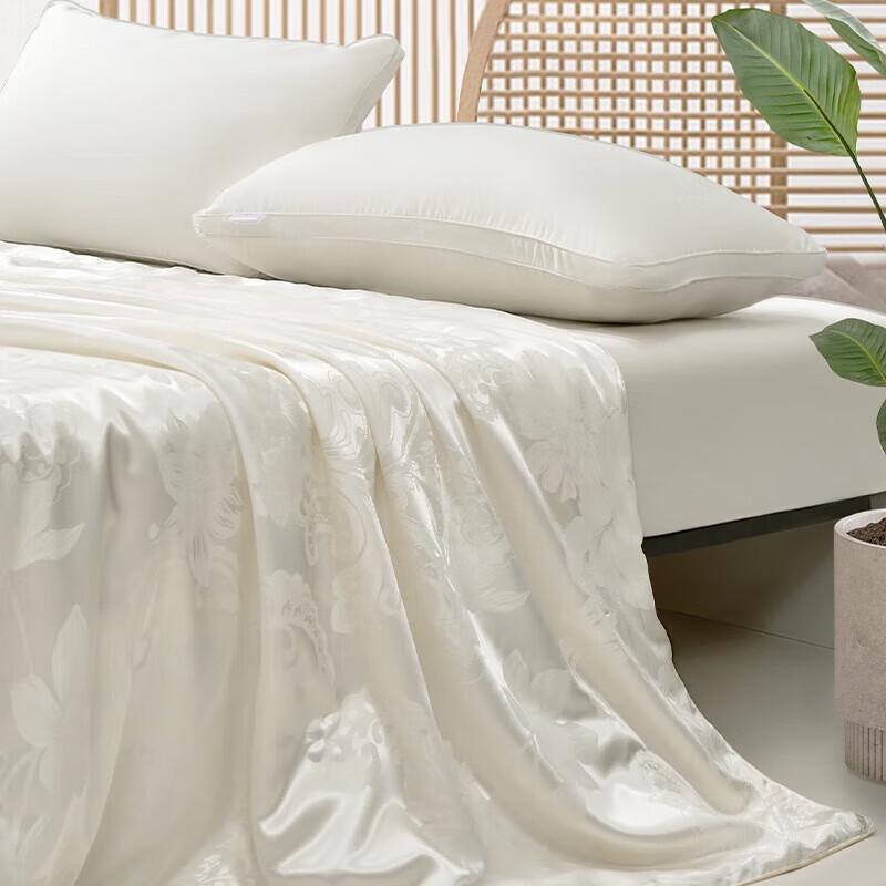 MERCURY Light Haze Jacquard Tussah Silk Quilt