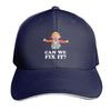 Bob der Baumeister Können wir das reparieren Reparaturmann Mütze Mode Lässig Baseballkappen Verstellbare Mütze Hip Hop Sommer Unisex Baseballkappen
