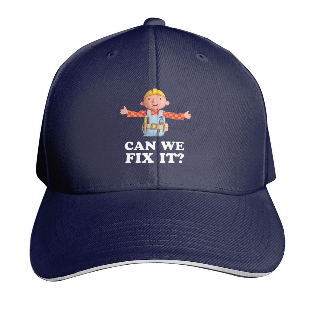 Bob der Baumeister Können wir das reparieren Reparaturmann Mütze Mode Lässig Baseballkappen Verstellbare Mütze Hip Hop Sommer Unisex Baseballkappen