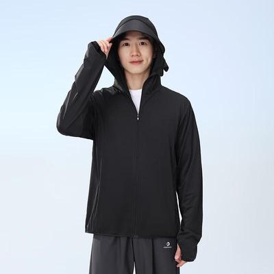 WEZHO Men's Sun Protection Fishing Jacket