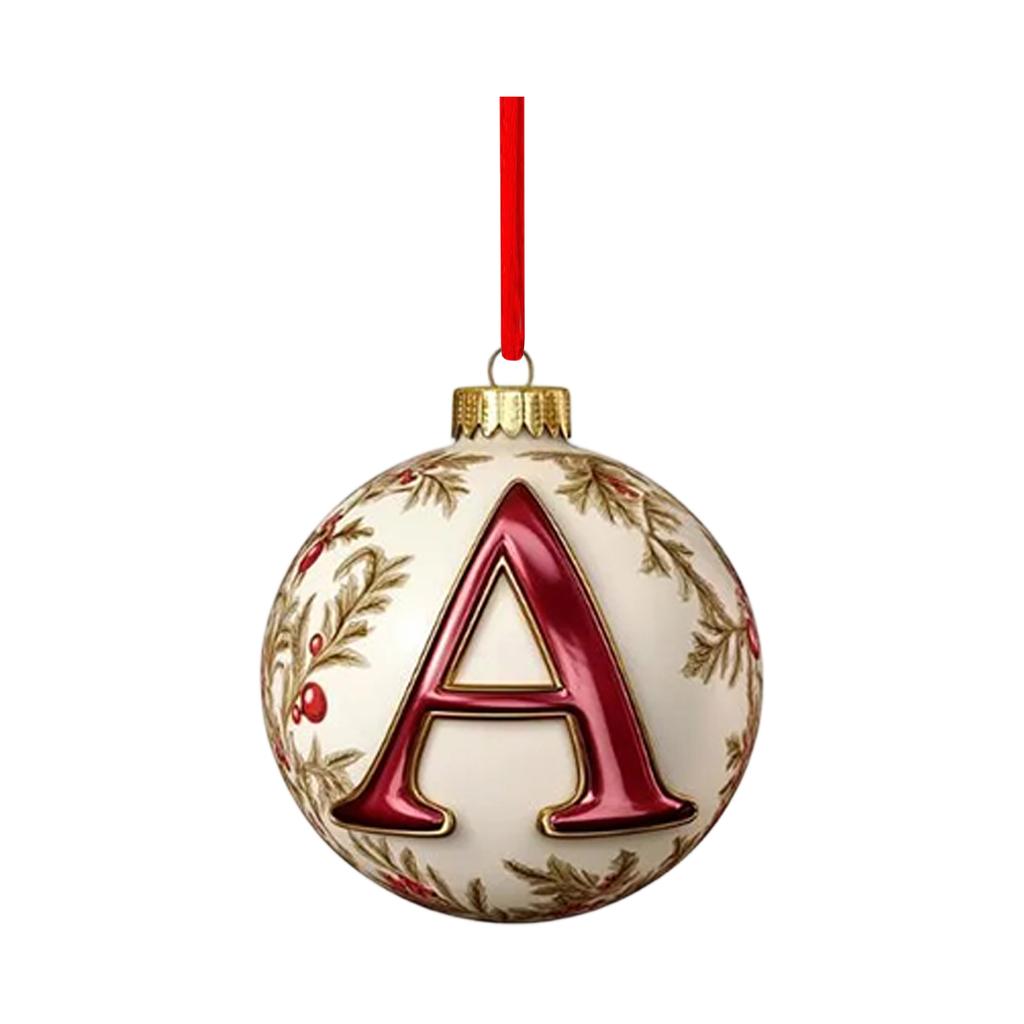 2D Christmas Decoration Pendant Christmas Tree Tag Theme Party Crafts Ornament