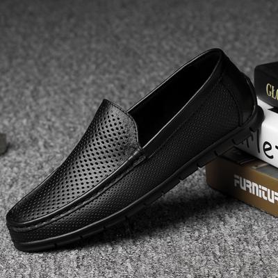 ModeEcht Leer Heren Loafers Bruin Zwart Koeienleer Penny Loafers Volwassen Kantoor Herenschoenen Holle Mocassins Rijschoenen Vrije tijd