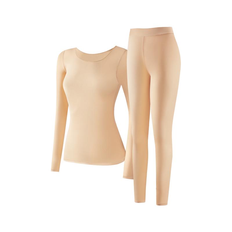 Ultra-Thin Seamless Girls' Thermal & Skin-Beautifying Clothing, Perfect for Autumn/Winter