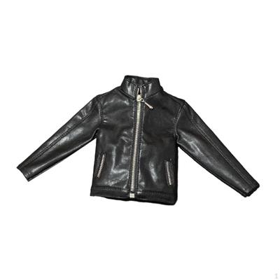 1/6 Male Soldier Coat Mini Long Sleeved Casual Fashion Retro Miniature Costume for 12''