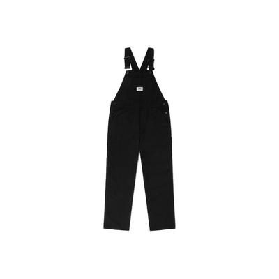 Solid Color Adjustable Strap Overalls With Pockets Women Overalls Black VN0A5JHIBLK