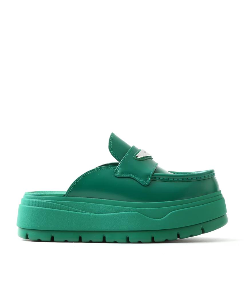 HJ4292-300 Nike Women's Air Jordan Mule Green Metallic Silver (Women's)