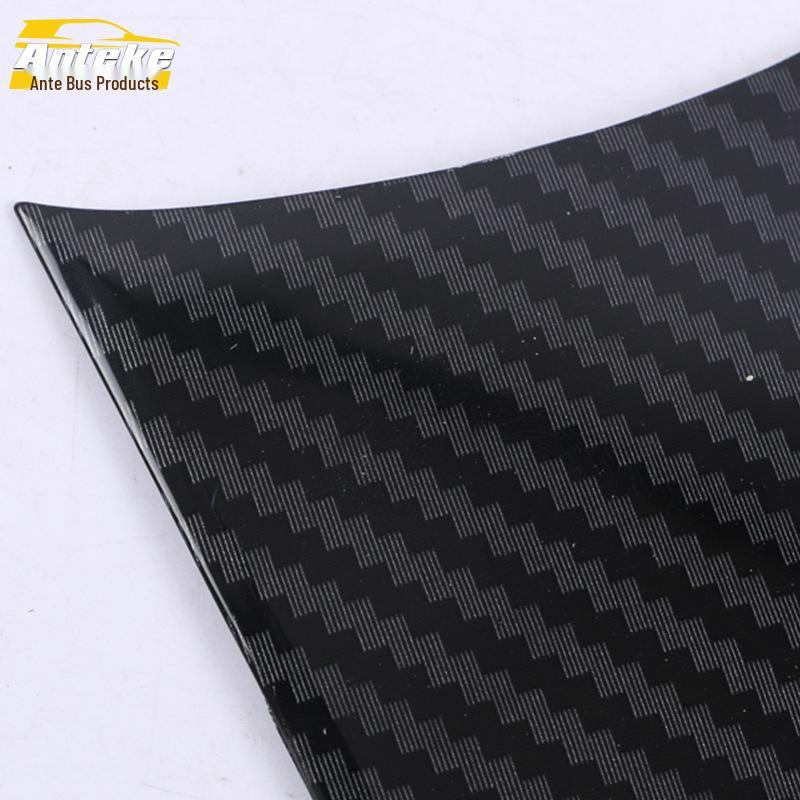 Autocolant decorativ pentru bord pentru volan la ora 6 și consola centrală - Model 3 2019