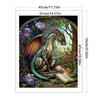 Full Embroidery Cotton Thread 14CT Printed Pterodactyl Cross Stitch 45x55cm