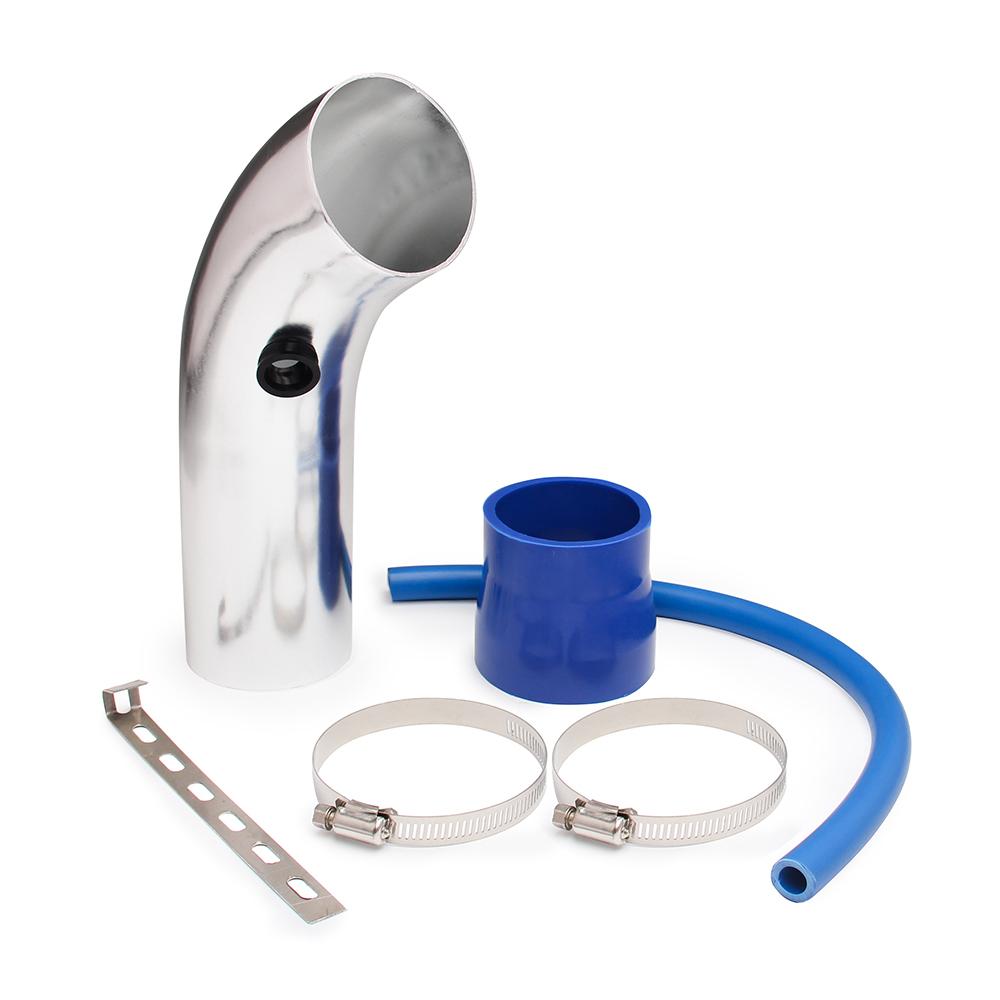 Cold Air Intake Pipe 76mm 3 Inch Universal Car Cold Air Intake Turbo Filter Aluminum Air Filter Induction Flow Hose Pipe Kit