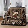 1pc, Pinocchio-Inspired Home Decor Blanket, Cozy Flannel Blankets for Bedroom, Living Room, Travel, Camping