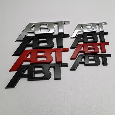 3D Metal Car Fender Trunk Body Tailgate Emblem Badge ABT Logo Decal Sticker
