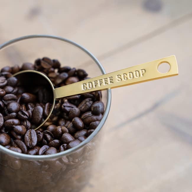 Aoyoshi Cafeteria Coffee Bean Scoop, 10g, Gold, 512001