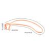 Unisex Strap Nose Clip Adjustable Diving Nose Clip with Strap Waterproof Pool Nose Clip for Swimming Competition Training