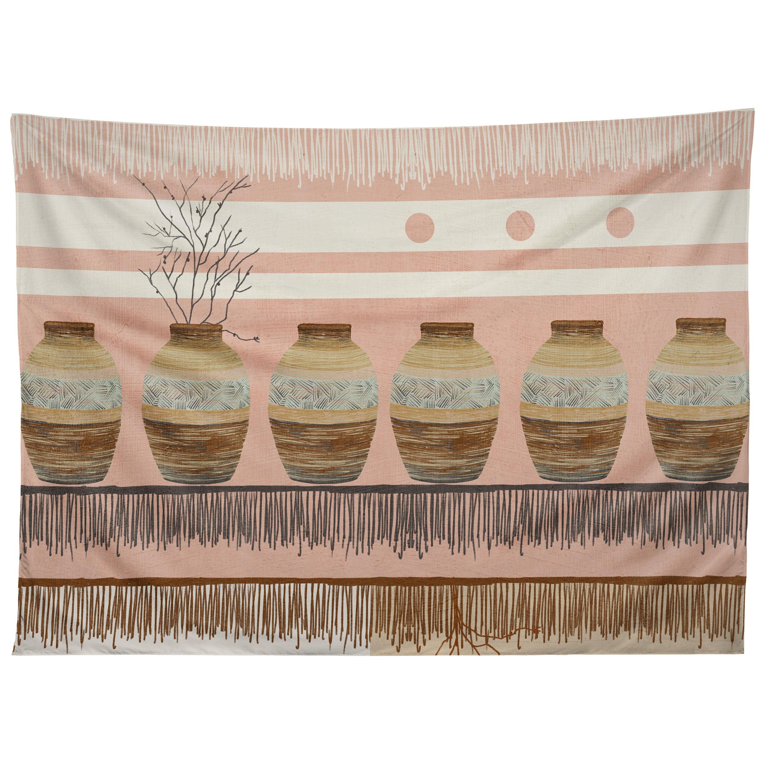 EARTHENWARE INSPIRATIONPATTERN tapestry 75x100