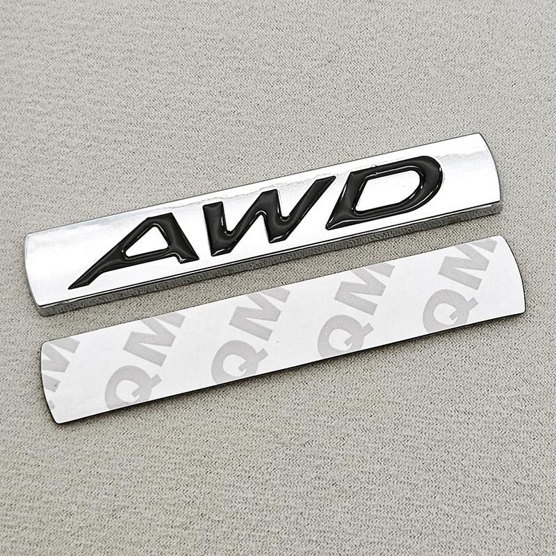 NEW 3D Metal Car Styling 2.0 2.5 AWD Logo Car Body Badge Emblem For Mazda 3 CX-5 CX-3 RX-8 RX- 5 Decals Accessories Yvmsj22