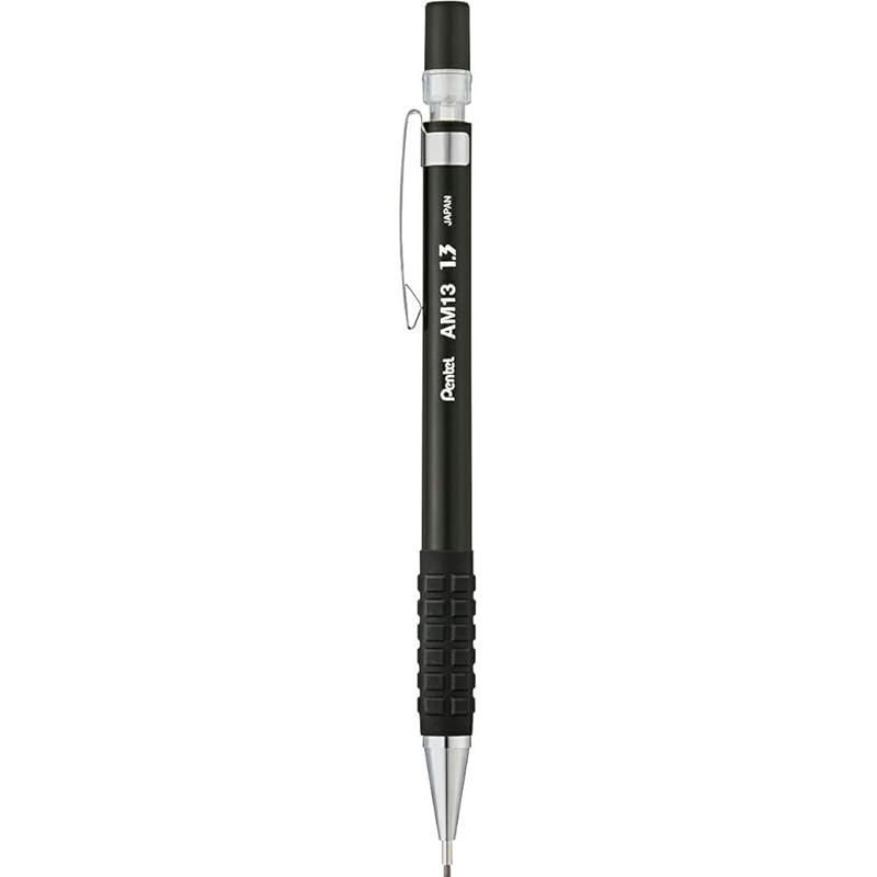 

Pentel AMAIN Amain mechanical pencil Thick core 1.3mm black AM13-A