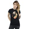Janis Joplin Womens/Ladies Floral Pattern Cotton T-Shirt
