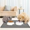 Raised Edge Food Placemat Splash Proof Pet Dining Mat Pet Essential Pet Bowl Pad  Daily Feeding
