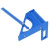 3D Woodworking Angle Ruler Half Round Triangular Ruler Multi Angle Measuring   Protractor 0-180 Degree  