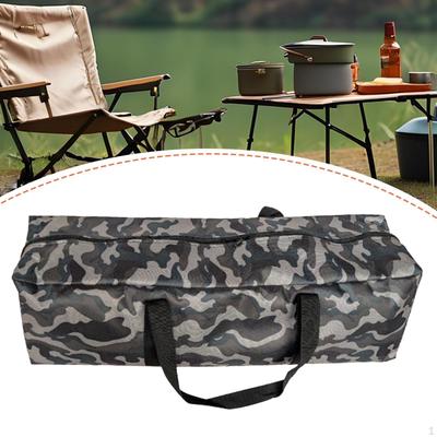 Kamp Çadırı Direği Saklama Çantası Düzenleyici Kılıf Seyahatler İçin Taşıma Balık Tutma