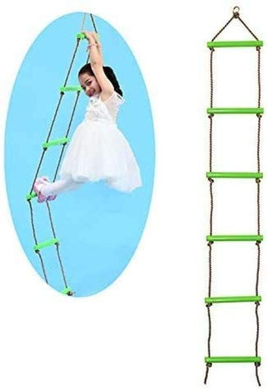 Escada de Corda Atlética COMINGFIT com Capacidade de Peso de 150kg para Uso Interno e Externo, Brinquedo Infantil, Equipamento de Playground