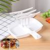 Plastic Microwave Bacon Oven Baking Tray Heat Resistance Barbecue Grill Bacon Rack Easy To Clean Bacon Hanger Breakfast Cookware