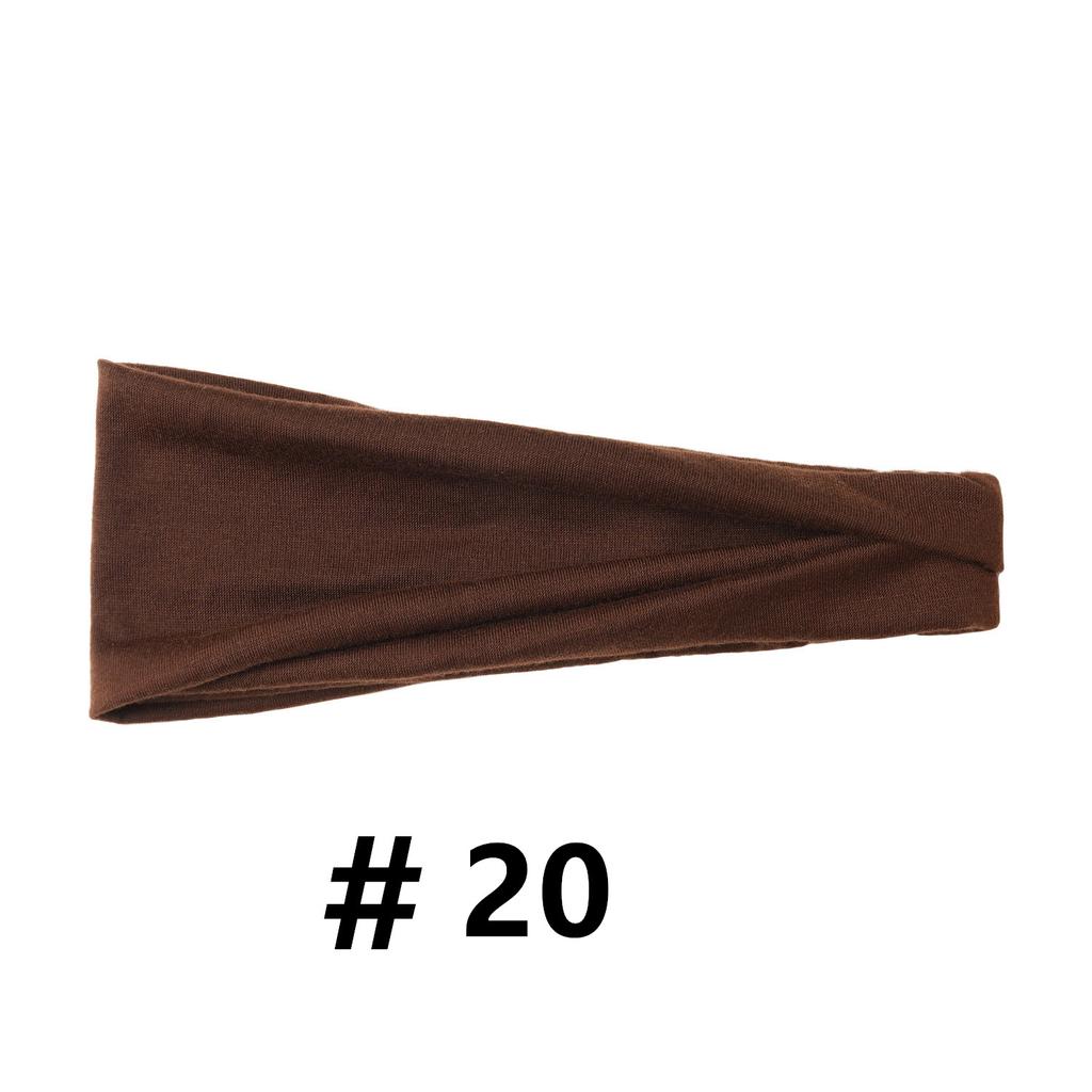 Headbands for Women Non Slip Sweat Hairbands Elastic Soft Stretchy Head Bands Sports Workout Yoga Outdoor Running Travel Headwrap Hair Accessories