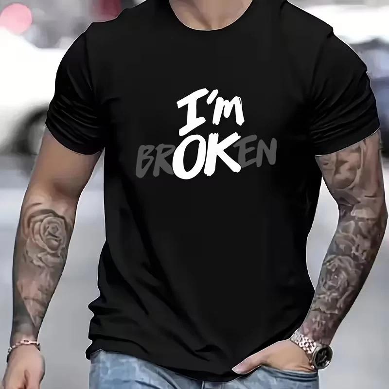 

I Am Broken” Mixed Color Polyester Iron-On Patch for T-Shirts & Top 4XL
