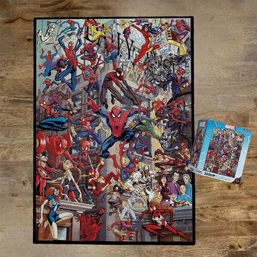 Marvel Spider Man-puslespill 3000 stk (Helter)
