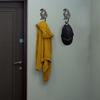 Sleek Metal Dragon Hook Set Minimalist Hanging Rack for Home Office Decor