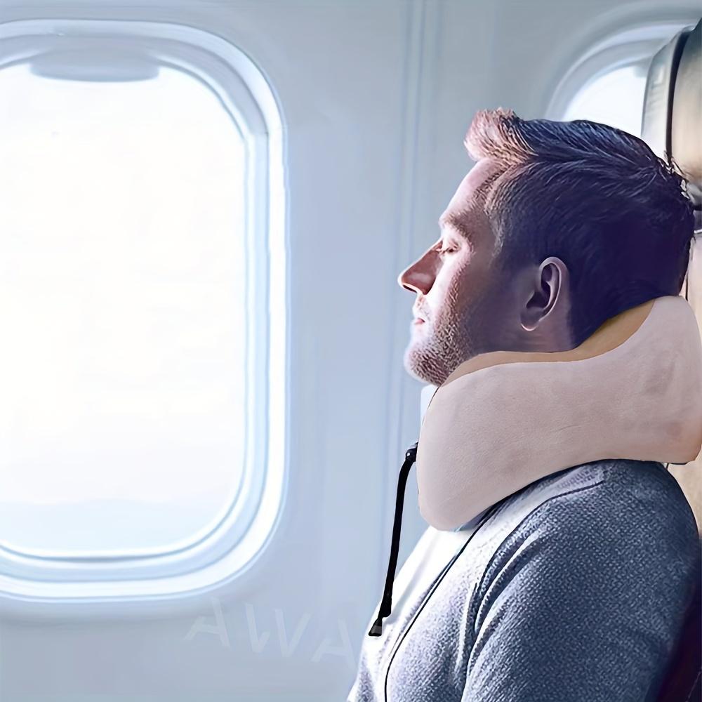 Electric Neck Massager, U-Shape Massage Pillow, Cervical and Neck Massager with Durable Memory Foam, Heated Massage Pillow