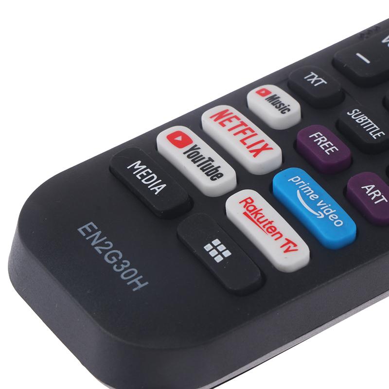 En2G30H Tv Remote Control Compatible For Hisense Smart Youtube / Nelflix