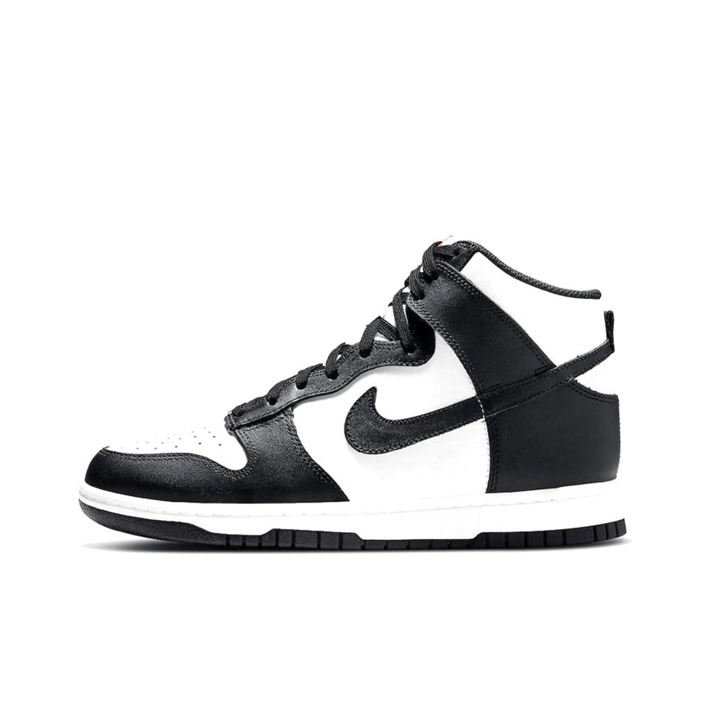 Nike Dunk Slip Resistant Cushioning Abrasion Resistant High top Skateboard Shoes Unisex Black Pink DD1869-103(Team801-)