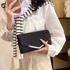 Gouden Klassieke Eenvoudige Vrouwen Bedel Portemonnee Tassen Glanzende Avondtas Banket Feest Handtas Metalen Ketting Crossbody Tas