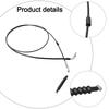 For DIY Enthusiasts As Shown 82 Inch Throttle Cable Optimized Routing Single Piece Unit For American Sportsworks Models