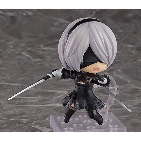 SQUARE ENIX Nendoroid NieR Automata 2B YoRHa No. 2 Type B Non-scale Plastic Painted Movable Figure Second Re-release