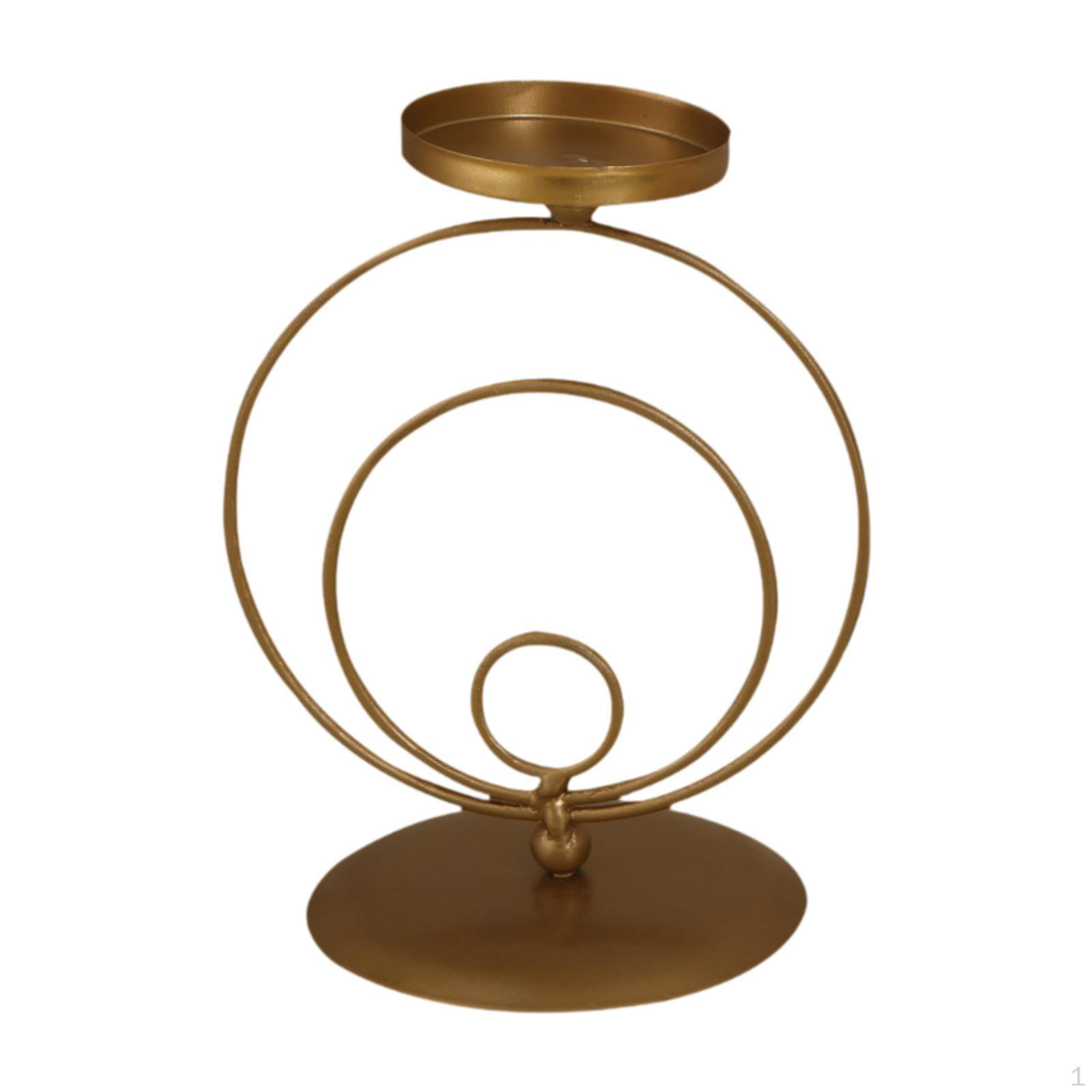 Подсвечник Канделябр Центральный элемент стола Простой в использовании Простая подставка для свечи-столбика для