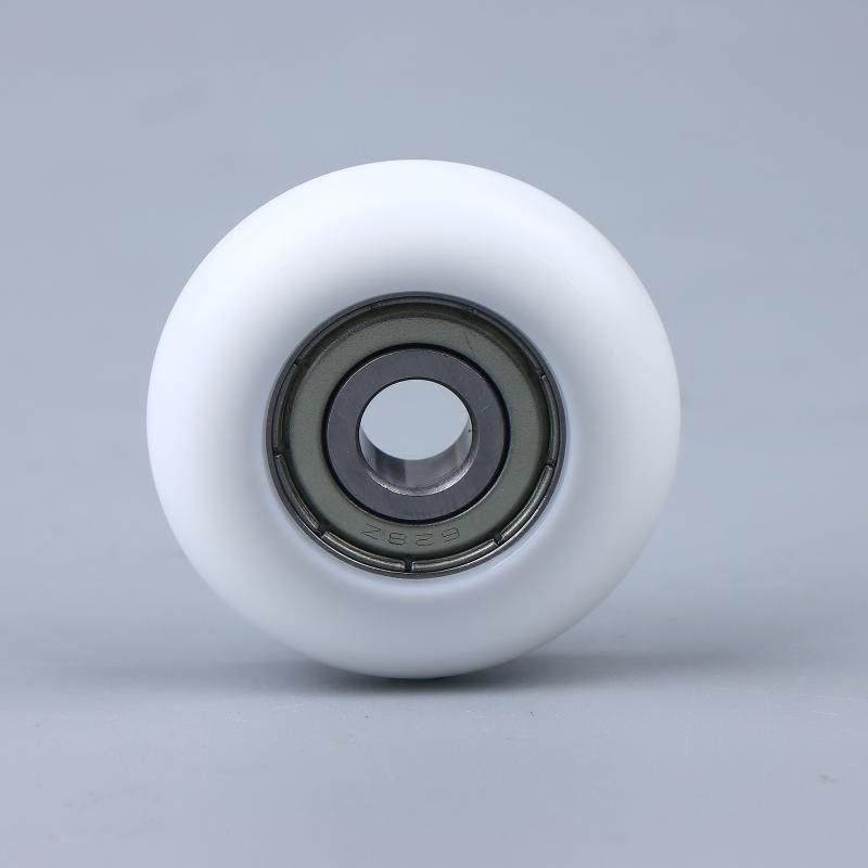 1/3/5Pcs Rowing Machine Rollers Bsr69838-10 Pom Rower Wheel Plastic Coated Bearing Wheels Rowing Machine Rollers