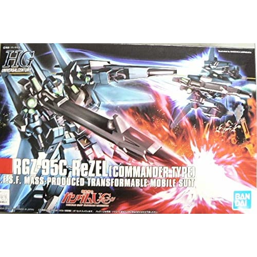 HGUC Mobile Suit Gundam UC ReZEL (Commander's Unit) 1/144 Scale Pre-Colored Plastic Model