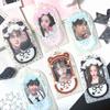 Cute Animal Maid PVC Photocard Holder for 3 Inch Kpop Idol Card Sleeves Kawaii Maid Puppy Photo Frame Stylish INS Style 2025 New