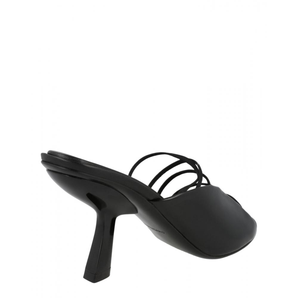 Salvatore Ferragamo Altaire Strappy Mules Black