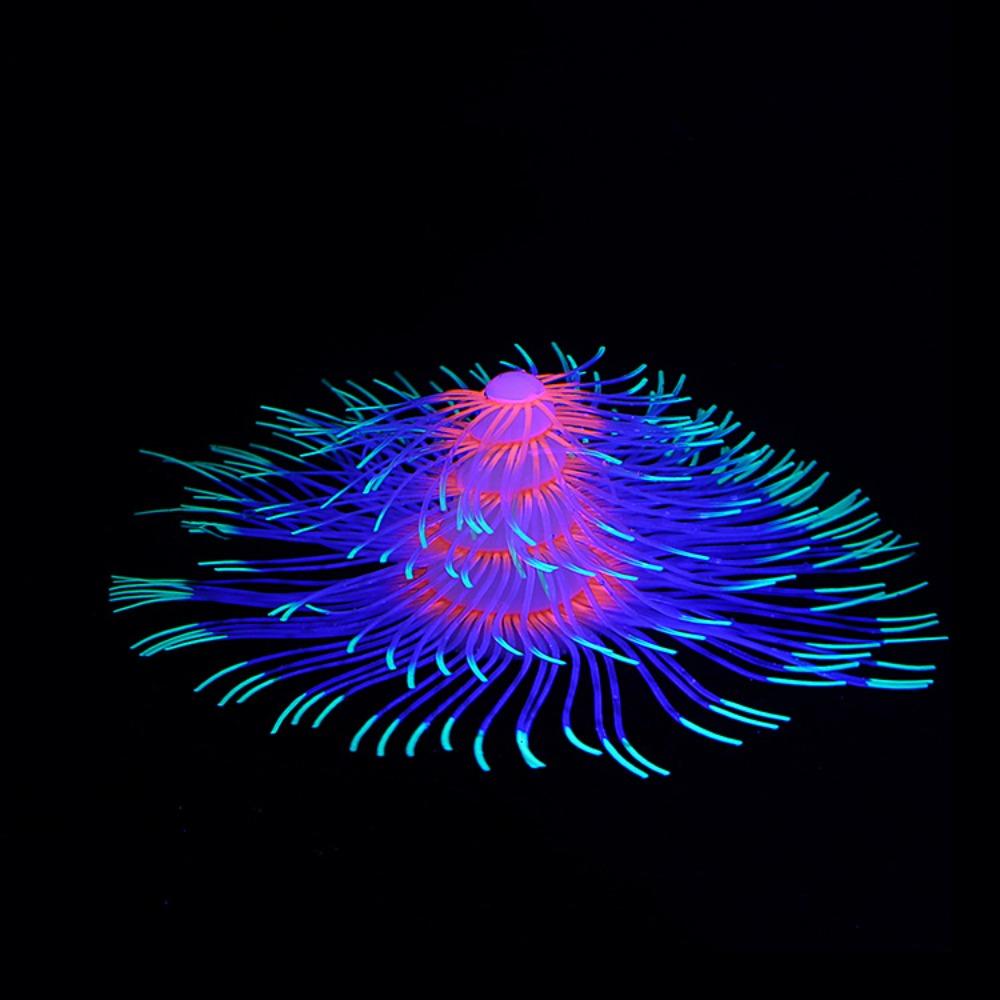 Silicone Simulation Coral Colorful Christmas Tree Coral Craft Aquarium Landscaping  Fish Play