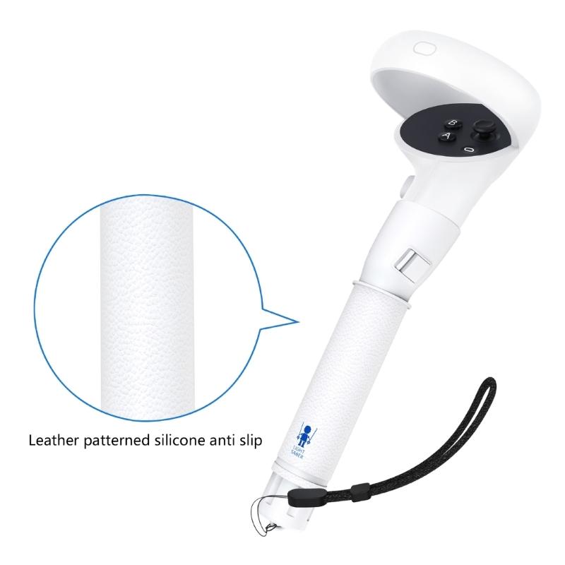 Long Arms Extenders for 3S Game Handle VR Controller Extension Grips Multifunction Stick Handle Attachments