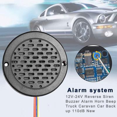12-24V Customization Passengers Voice Reminder 4-Channel Button Trigger Voice Speaker Alarm Horn Reverse Siren Buzzer Horn