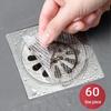 Drain Cover Hair Filter Screen - Disposable Clog Prevention for Bathroom 