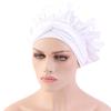 Sleep Cap Satin Bonnet Night for Head Cover Wide Elastic Band Sleeping Soft Adjustable Ribbon Strap Hair Turbans for Wom