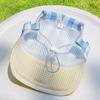 Cartoon Pet Harness Leash Sun Hat Set Cute Kitten Puppy Costume Cat Small Dogs Vest Harness Rope Cap Outdoor Supplies