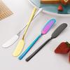 Stainless Steel Butter Knife with Long Handle Multi-Purpose Spreader for Cheese Jam Cream Essential Kitchen Tool for Breakfast